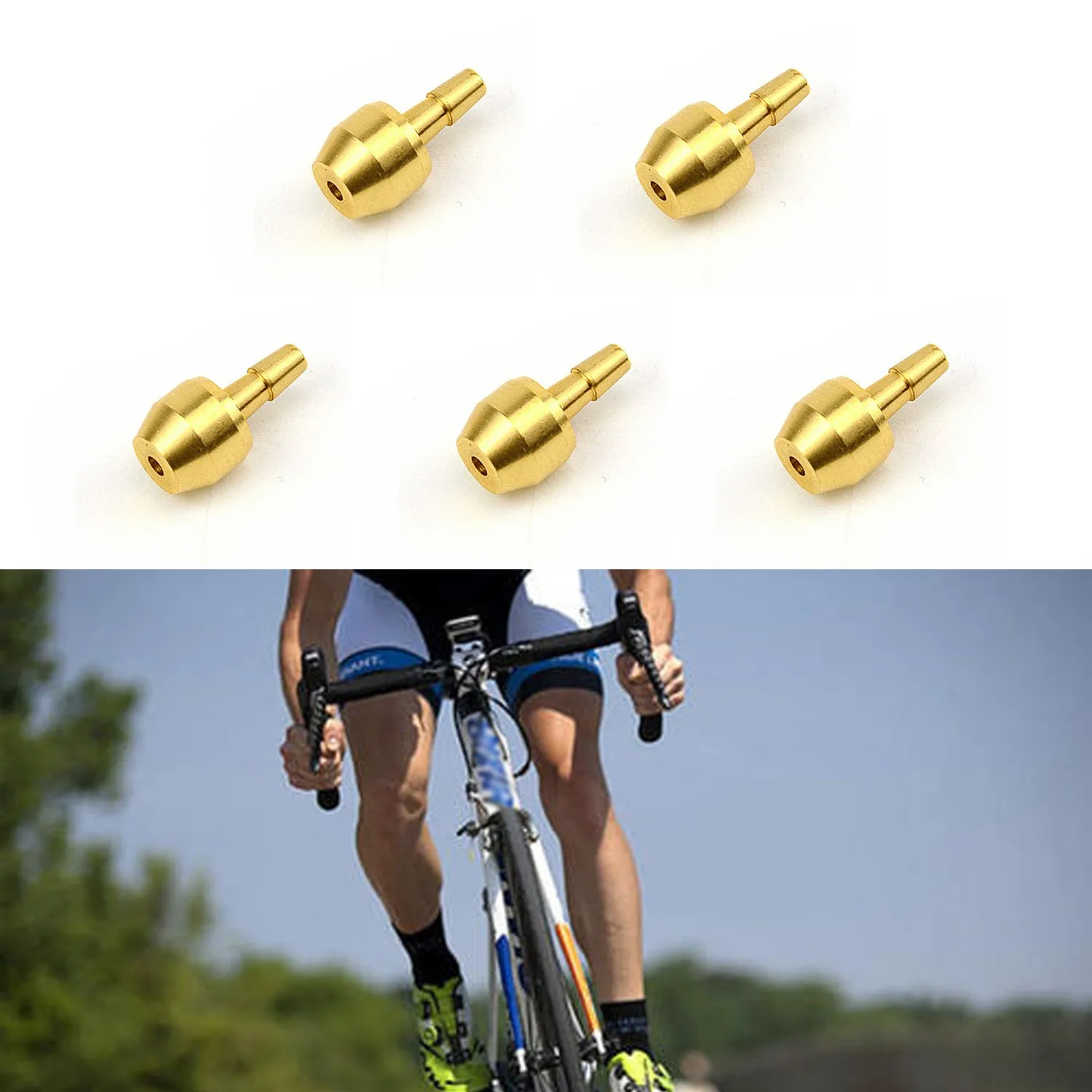 Buy 5pcs Hydraulic Brake Hose Olive/Bushing & Insert Hydraulic Brake for Hayes Now and Experience Enhanced Brake Performance!
Buy 5pcs Hydraulic Brake Hose Olive/Bushing & Insert Hydraulic Brake for Hayes Now and Experience Enhanced Brake Performance!