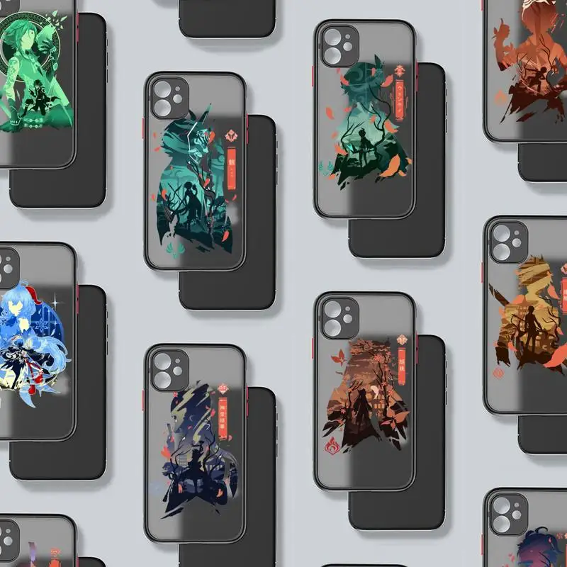 Hot Genshin Impact game poster Phone Case matte transparent For iphone 7 8 11 12 13 plus mini x xs xr pro max cover
Hot Genshin Impact game poster Phone Case matte transparent For iphone 7 8 11 12 13 plus mini x xs xr pro max cover