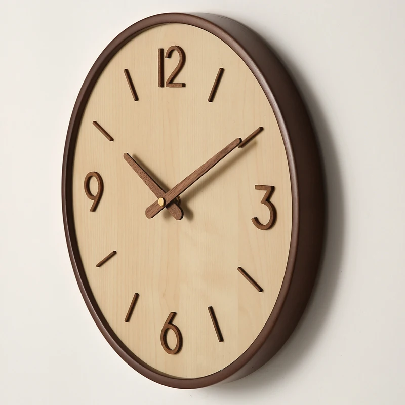Wooden Luxury Wall Clocks Modern Korean Retro Wall Clocks Quartz Silent Creative Round Horloge Murale Home Decoration WSW45XP
Wooden Luxury Wall Clocks Modern Korean Retro Wall Clocks Quartz Silent Creative Round Horloge Murale Home Decoration WSW45XP
