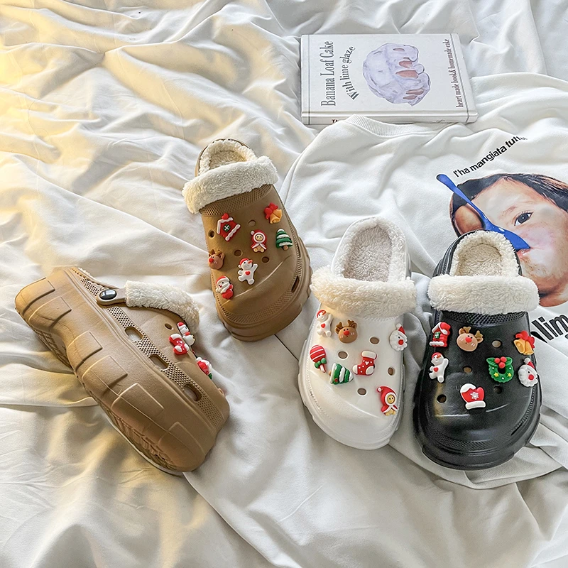 Женские хлопковые нескользящие тапочки Baotou, Нескользящие Плюшевые Теплые Тапки с высокой талией, для улицы и зимы, 2022
Женские хлопковые нескользящие тапочки Baotou, Нескользящие Плюшевые Теплые Тапки с высокой талией, для улицы и зимы, 2022