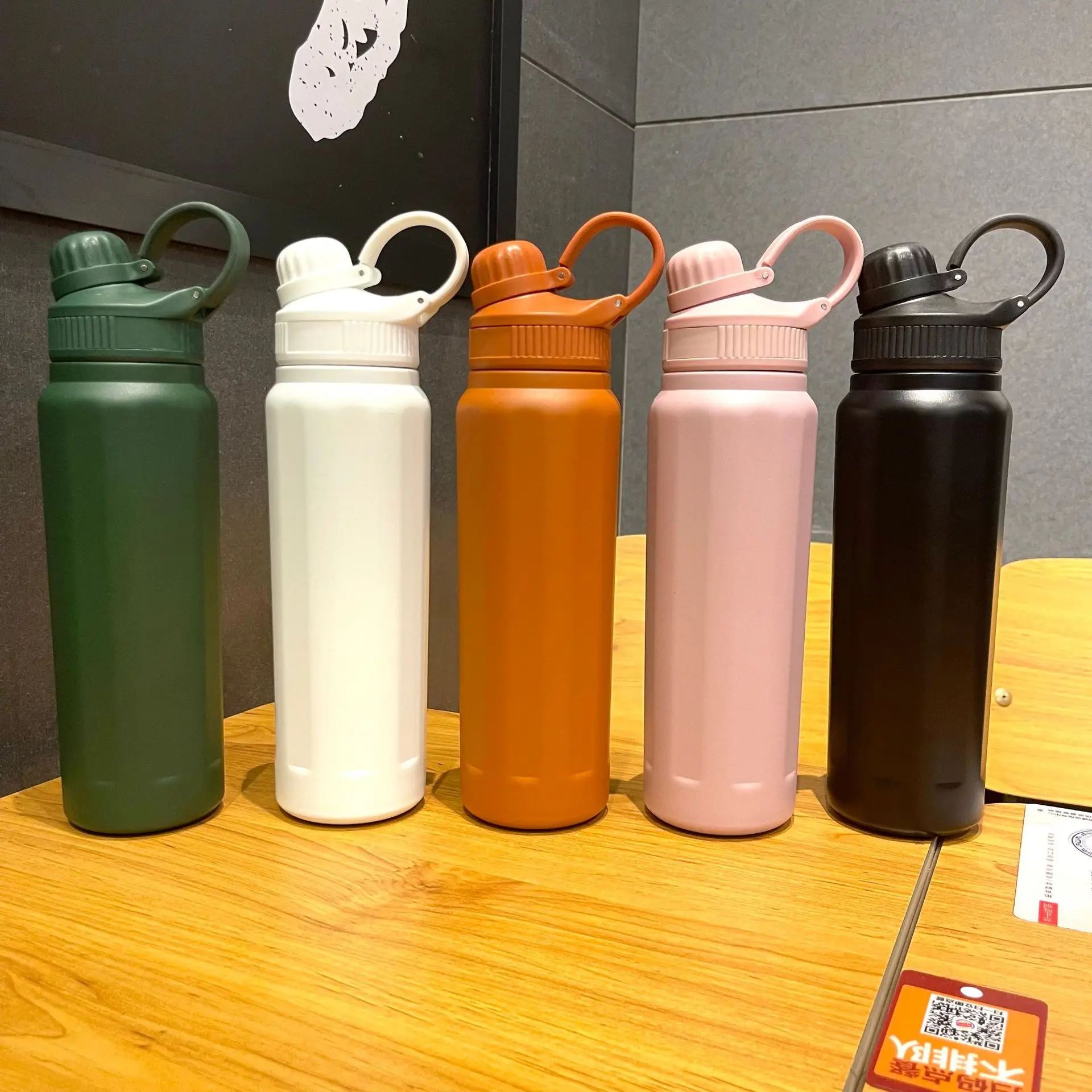 Vacuum Thermos Bottle 304 Stainless Steel Spray Plastic Insulation Outdoor Straw Portable Bottle Warmer Water Bottle Keeps Cold
Vacuum Thermos Bottle 304 Stainless Steel Spray Plastic Insulation Outdoor Straw Portable Bottle Warmer Water Bottle Keeps Cold