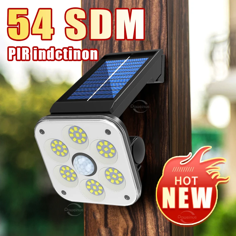 600000 LM Powerful Solar LED Lights Outdoor Motion Sensor Solar Wall Lamps 3 Modes Sun Lightings Courtyard Garden Street Lantern
600000 LM Powerful Solar LED Lights Outdoor Motion Sensor Solar Wall Lamps 3 Modes Sun Lightings Courtyard Garden Street Lantern
