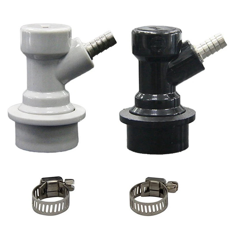 Ball Lock Barb Beer Keg Quick Disconnect Gas Liquid Keg Disconnect Mfl 1/4 Thread Keg Fittings, With Stainless Steel 5 / 16 Inch
Ball Lock Barb Beer Keg Quick Disconnect Gas Liquid Keg Disconnect Mfl 1/4 Thread Keg Fittings, With Stainless Steel 5 / 16 Inch