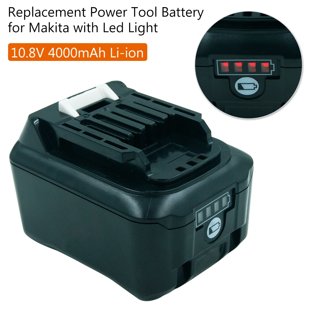 BL1015 BL1040 12 В 10,8 В 4000 мАч литий-ионные электроинструменты Akku для Makita BL1016 BL1040B BL1020B BL1041 BL1021
BL1015 BL1040 12 В 10,8 В 4000 мАч литий-ионные электроинструменты Akku для Makita BL1016 BL1040B BL1020B BL1041 BL1021