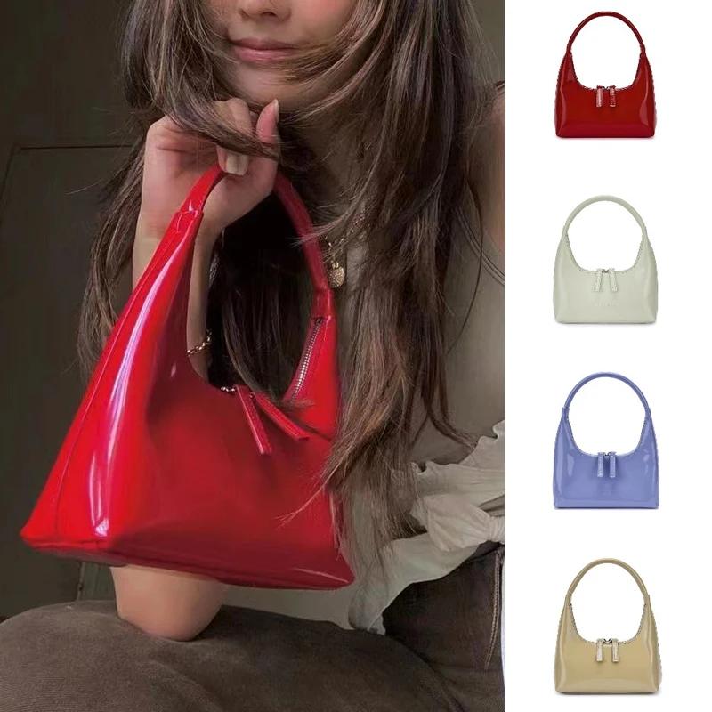 Women's Minority Retro High Grade Feeling Patent Leather Bright Face Fashion Hobo Method Stick Armpit Bag Hand Bag Shoulder Bag
Women's Minority Retro High Grade Feeling Patent Leather Bright Face Fashion Hobo Method Stick Armpit Bag Hand Bag Shoulder Bag