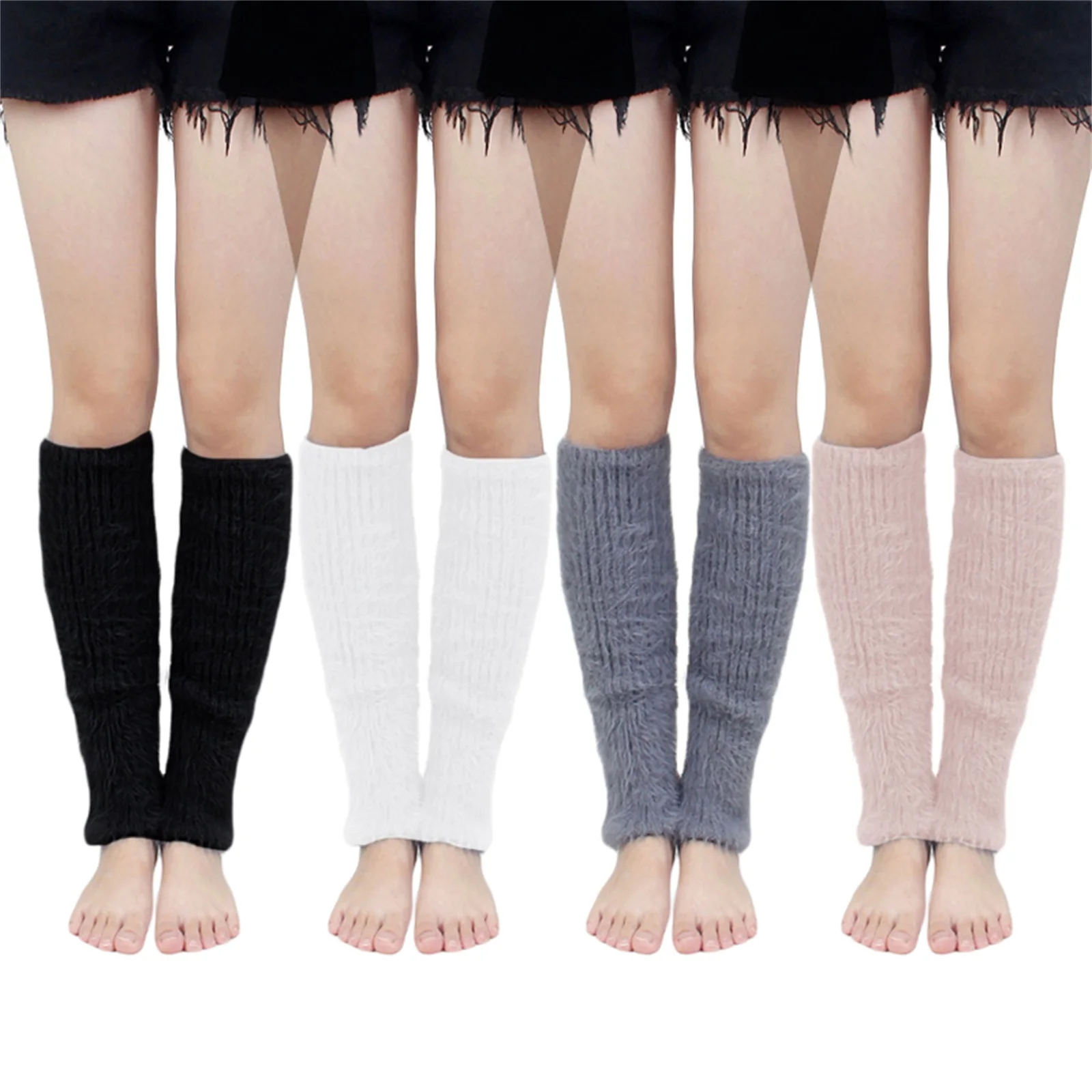 Women Leg Warmers Socks Winter Solid Color Leg Sleeves Boot Cuffs Cover for Streetwear
Women Leg Warmers Socks Winter Solid Color Leg Sleeves Boot Cuffs Cover for Streetwear