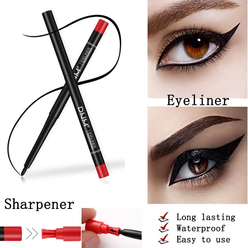 Non-stick cup lasting waterproof non-smudge eyeliner gel pencil comes with pencil sharpener cosmetics
Non-stick cup lasting waterproof non-smudge eyeliner gel pencil comes with pencil sharpener cosmetics