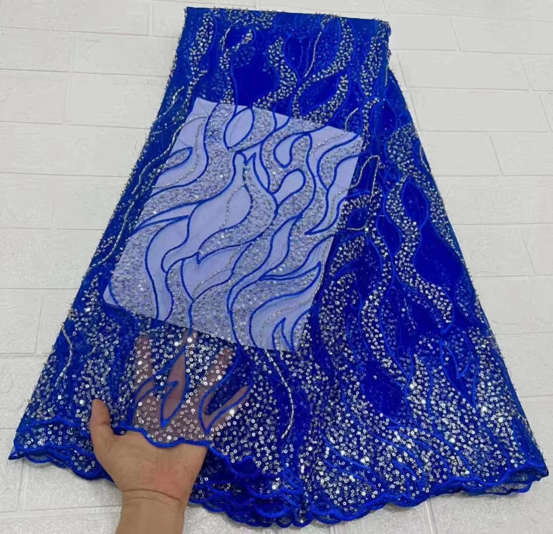 Luxury Heavy Bead Wedding Bridal Gown Lace Fabric Tulle Embroidery Lace Fabric with Sequins for Party Dress
Luxury Heavy Bead Wedding Bridal Gown Lace Fabric Tulle Embroidery Lace Fabric with Sequins for Party Dress