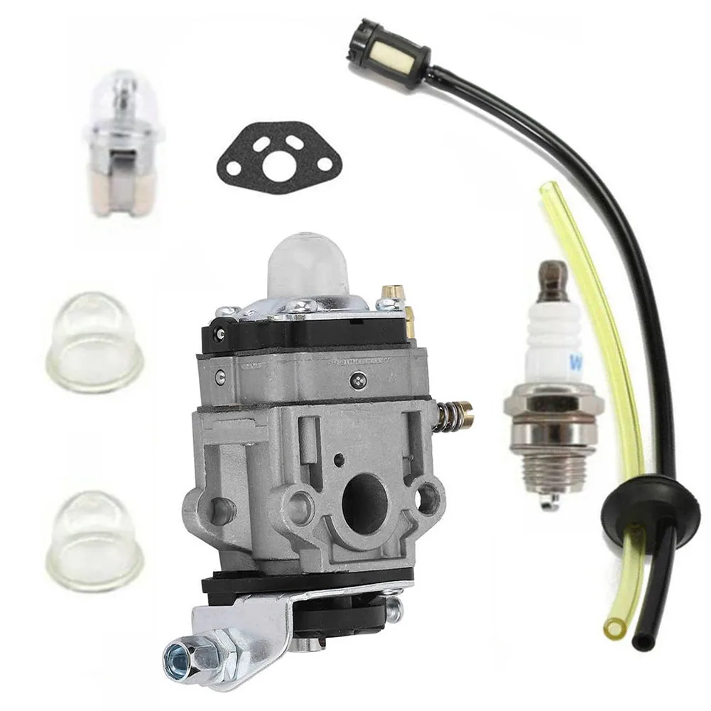 7pc New Carburetor Gasket Strimmer Spark Plug Lawnmover For VICTA Whipper Snipper Trimmer TTB2226 TL26 Chainsaw Primer Bulb
7pc New Carburetor Gasket Strimmer Spark Plug Lawnmover For VICTA Whipper Snipper Trimmer TTB2226 TL26 Chainsaw Primer Bulb