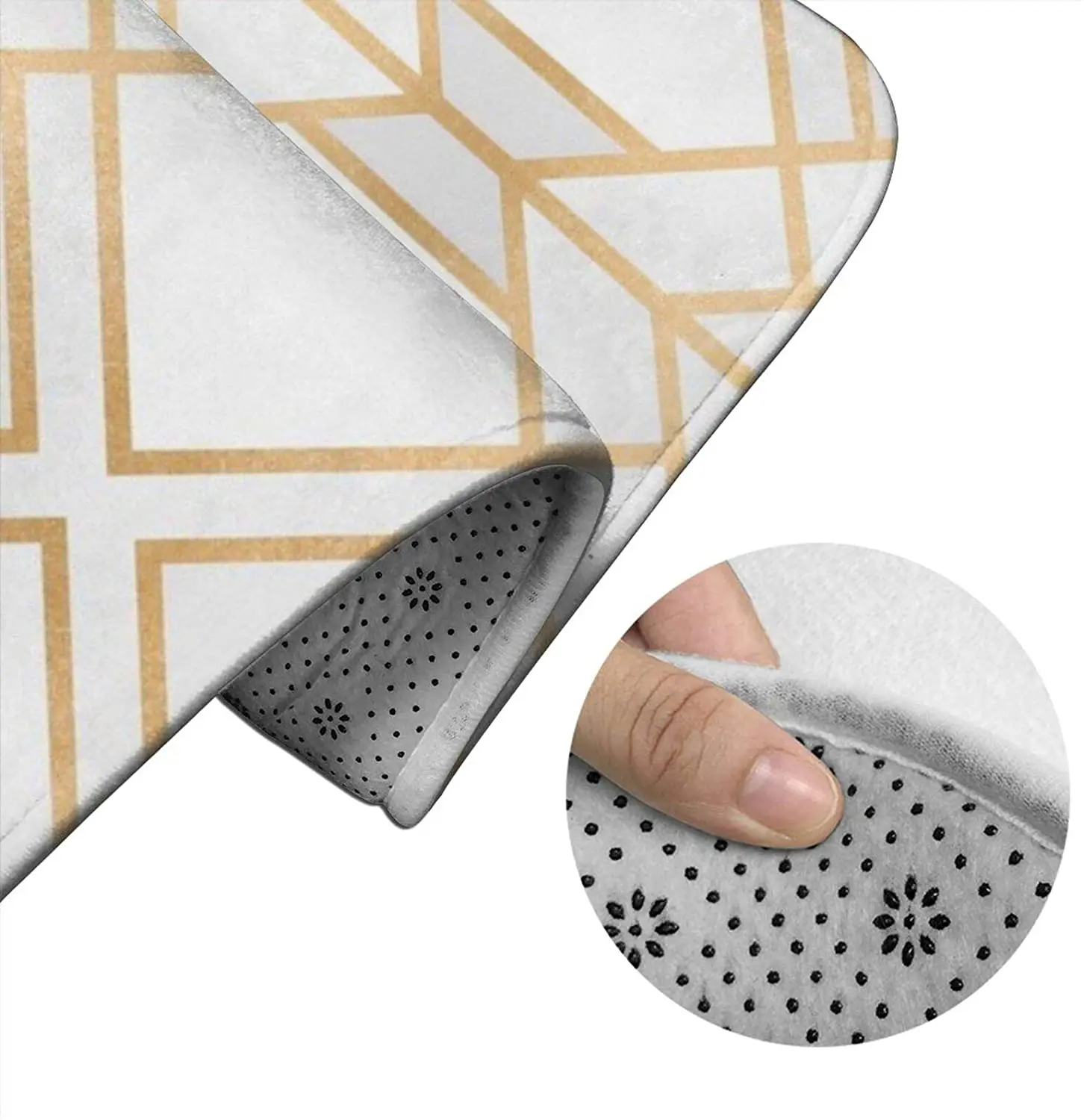 Golden Geo Large Bathroom Mat Sets 3 Piece Set Rugs Memory Foam Mat Set Toilet Seat Cover Bath Mat Lid cover
Golden Geo Large Bathroom Mat Sets 3 Piece Set Rugs Memory Foam Mat Set Toilet Seat Cover Bath Mat Lid cover