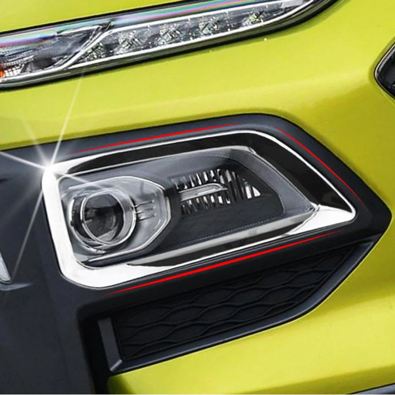 2 шт./комплект, декоративные блестки для передней противотуманной фары Hyundai Kona Kauai 2017 - 2022
2 шт./комплект, декоративные блестки для передней противотуманной фары Hyundai Kona Kauai 2017 - 2022