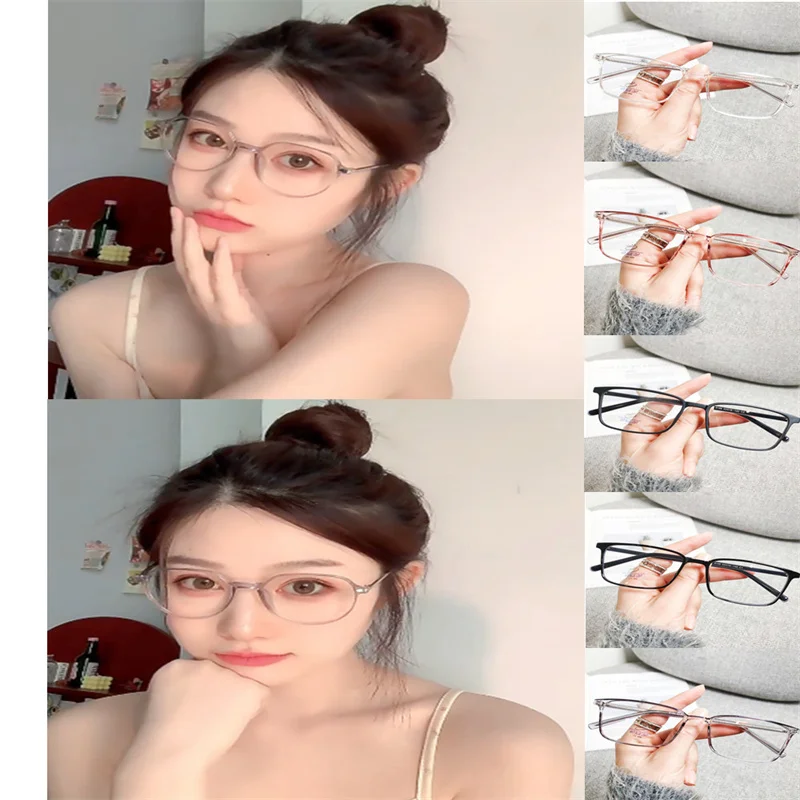 Anti Blue light Glasses Women Men Computer Gaming Eyeglass Vintage Optical Plain Frame Spectacles Transparent Blocking Glasses
Anti Blue light Glasses Women Men Computer Gaming Eyeglass Vintage Optical Plain Frame Spectacles Transparent Blocking Glasses