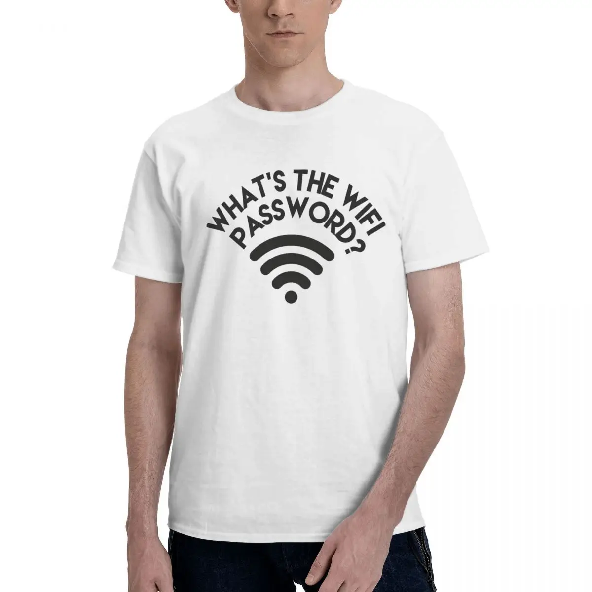 What's The Password Graphic TShirt WiFi Wi-Fi Style Tops Leisure T Shirt Male Tee Special Gift Clothes
What's The Password Graphic TShirt WiFi Wi-Fi Style Tops Leisure T Shirt Male Tee Special Gift Clothes