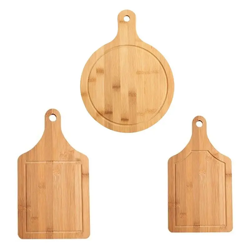 Natural Wooden Chopping Board with Handle to Hang Saving Space
Natural Wooden Chopping Board with Handle to Hang Saving Space