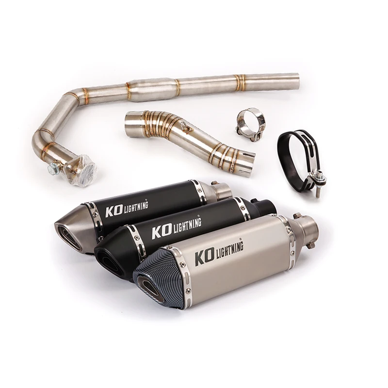 For Honda CBR300R CB300F Until 2017 51mm Motorcycle Exhaust Pipe System Front Mid Link Tube Muffler Tail Tip Escape DB Killer
For Honda CBR300R CB300F Until 2017 51mm Motorcycle Exhaust Pipe System Front Mid Link Tube Muffler Tail Tip Escape DB Killer