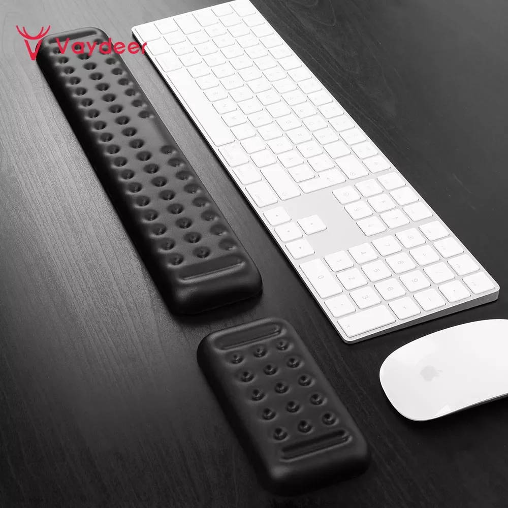 Keyboard and Mouse Wrist Rest Set PU Memory Foam Ergonomic Hand Palm Rest Support for Computer Typing and Wrist Pain Relief
Keyboard and Mouse Wrist Rest Set PU Memory Foam Ergonomic Hand Palm Rest Support for Computer Typing and Wrist Pain Relief