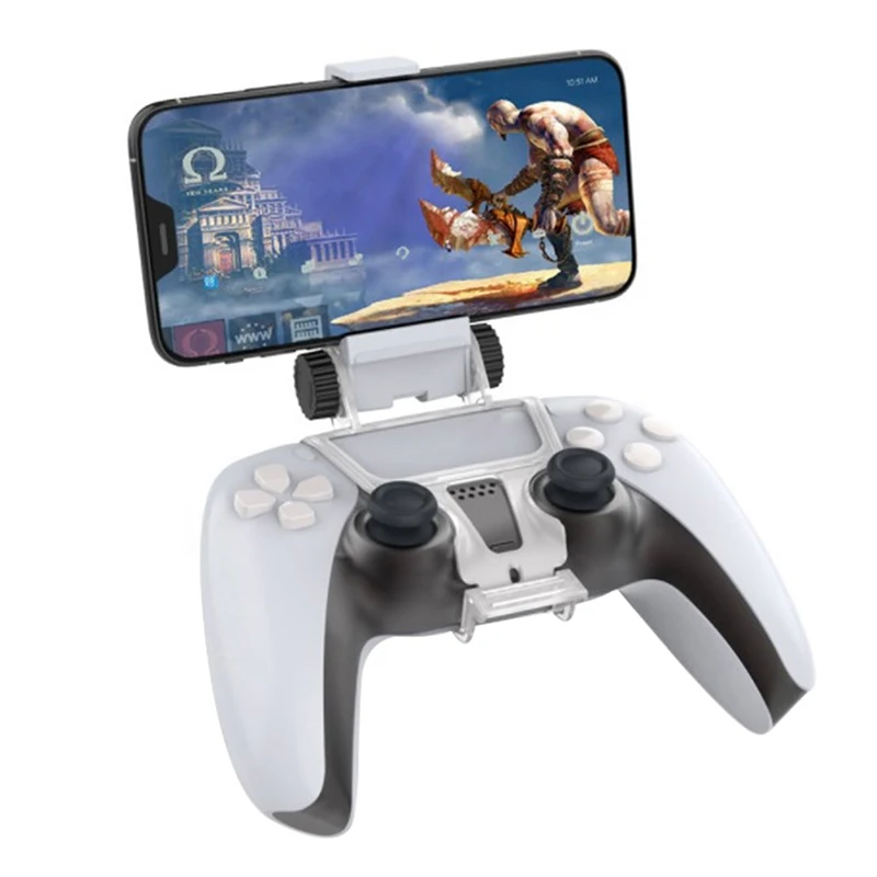 For PS5 Playstation 5 Gamepad Controller Smart Phone Cellphone Mount holder Support Clamp Clip Stand Phone Game Accessories
For PS5 Playstation 5 Gamepad Controller Smart Phone Cellphone Mount holder Support Clamp Clip Stand Phone Game Accessories