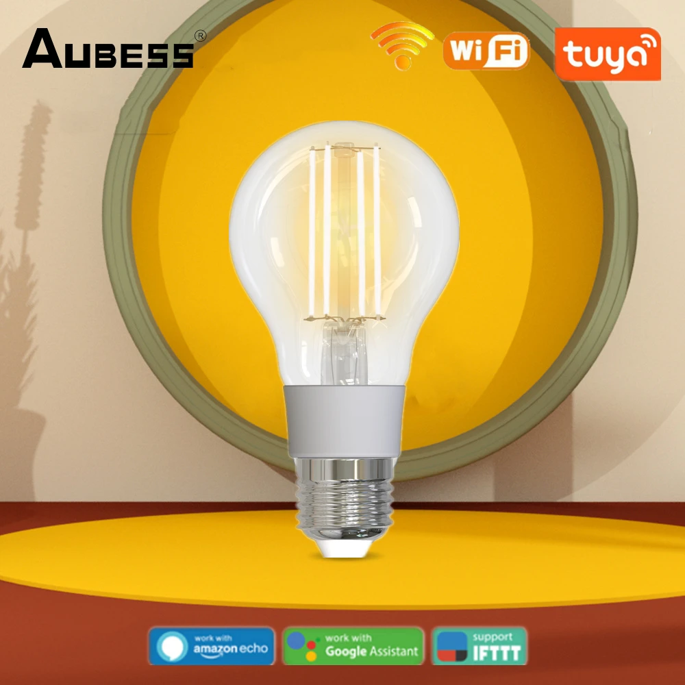 Светодиодные лампы с Wi-Fi, 7 Вт, E27
Светодиодные лампы с Wi-Fi, 7 Вт, E27