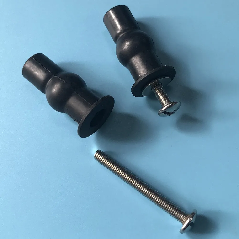 1PC Durable High Quality Practical Expanding Screw Toilet Seat Repair Replacement Rubber Stainless Steel Black Expansion Fixing
1PC Durable High Quality Practical Expanding Screw Toilet Seat Repair Replacement Rubber Stainless Steel Black Expansion Fixing