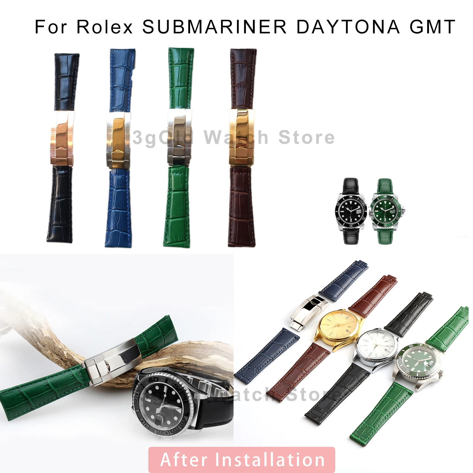 Ремешок для часов Rolex SUBMARINER, яхта-Master DAYTONA GMT, мужской кожаный ремешок под крокодиловую кожу, аксессуары для часов, браслет для часов
Ремешок для часов Rolex SUBMARINER, яхта-Master DAYTONA GMT, мужской кожаный ремешок под крокодиловую кожу, аксессуары для часов, браслет для часов