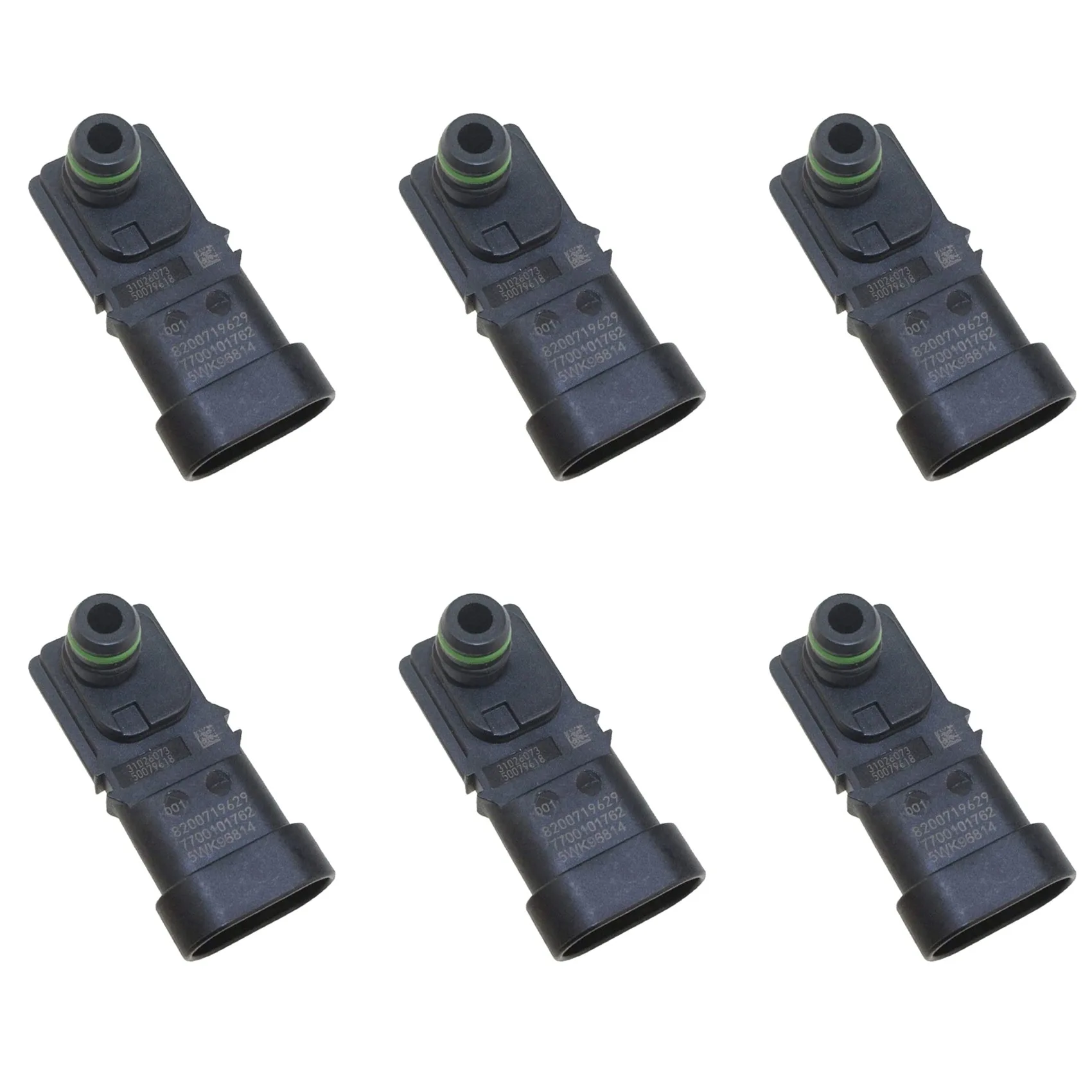 6X 8200121800 8200105165 7700101762 MAP Sensor for Renault Clio Espace Kangoo Megane Scenic Laguna Logan Thalia 1.2
6X 8200121800 8200105165 7700101762 MAP Sensor for Renault Clio Espace Kangoo Megane Scenic Laguna Logan Thalia 1.2