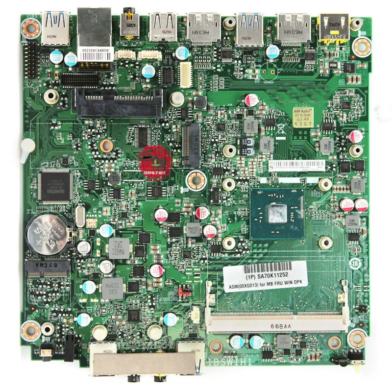 Материнская плата для Lenovo ThinkCentre M600 Tiny3 IBSWIH1, 100% протестированная, полностью работает
Материнская плата для Lenovo ThinkCentre M600 Tiny3 IBSWIH1, 100% протестированная, полностью работает