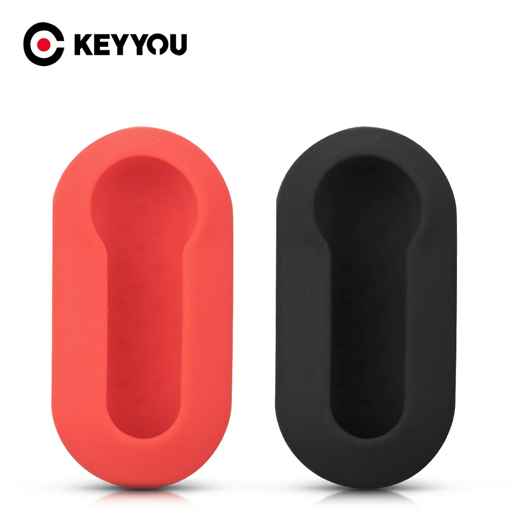 KEYYOU 30x For Fiat 500 3 Buttons Flip Folding Remote Key Shell Rubber Silicone Car Key Case Fob Protecor Cover Car Accessories
KEYYOU 30x For Fiat 500 3 Buttons Flip Folding Remote Key Shell Rubber Silicone Car Key Case Fob Protecor Cover Car Accessories