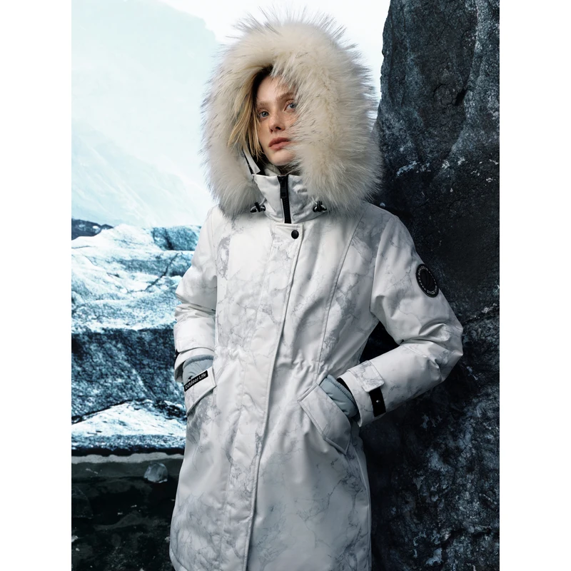 BOSIDENG down jacket women long coat outdoor jacket real fur collar waterproof windproof extreme weather jacket B20142316
BOSIDENG down jacket women long coat outdoor jacket real fur collar waterproof windproof extreme weather jacket B20142316