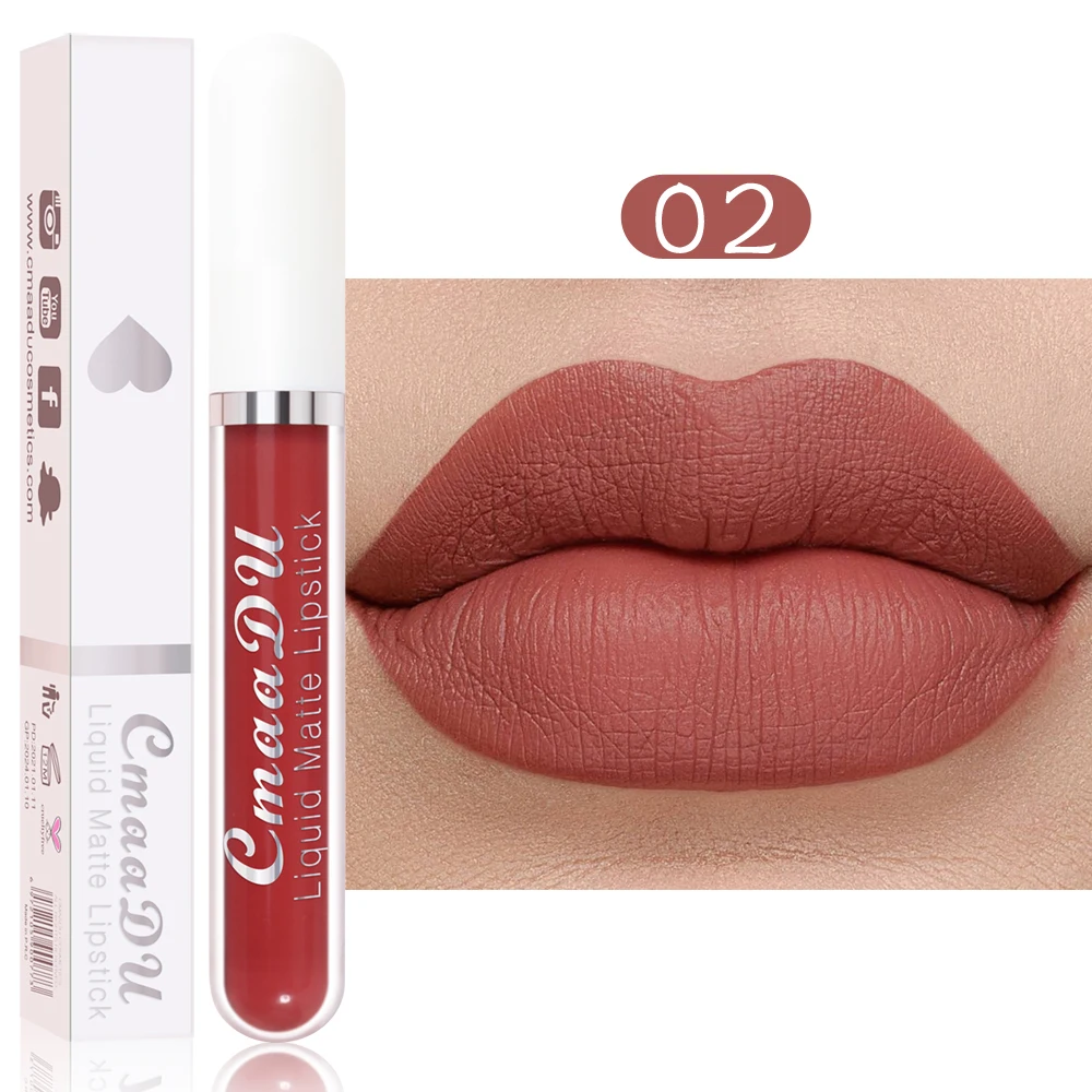 18 Colors Nude Lip Gloss Matte Liquid Lipstick Makeup Long Lasting Waterproof Sexy Red Pink Lip Tint Batom Lipgloss Bulk
18 Colors Nude Lip Gloss Matte Liquid Lipstick Makeup Long Lasting Waterproof Sexy Red Pink Lip Tint Batom Lipgloss Bulk