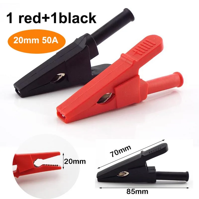 Изолированные крокодил зажимы для мультиметра
Изолированные крокодил зажимы для мультиметра