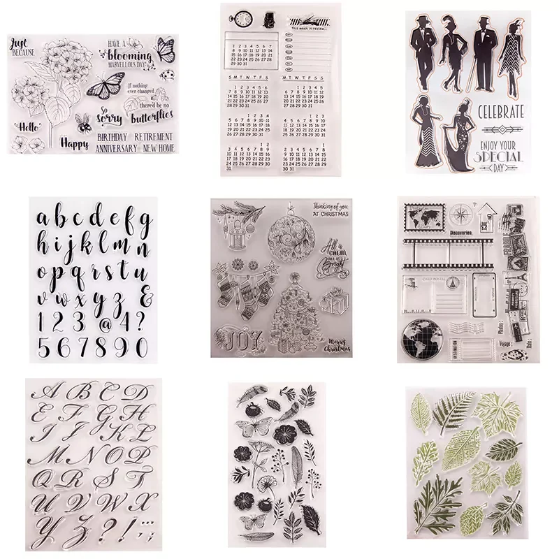Calendar Transparent Clear Stamps Scrapbook Card Album Paper Stamps for Diy Handmade Silicone Rubber Roller Stamps 
Calendar Transparent Clear Stamps Scrapbook Card Album Paper Stamps for Diy Handmade Silicone Rubber Roller Stamps