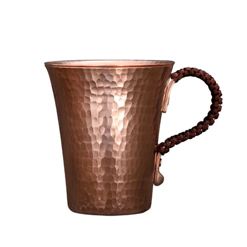 Pure Copper Beer Coffee Cup And Cover Disc Milk Mug Retro Handcrafted Weave Handle 500ml Drinking Cups Drinkware Couple Gifts
Pure Copper Beer Coffee Cup And Cover Disc Milk Mug Retro Handcrafted Weave Handle 500ml Drinking Cups Drinkware Couple Gifts