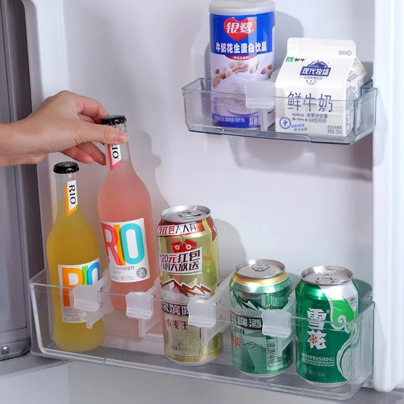 4pcs Refrigerator Storage Partition Board Retractable Plastic Divider Storage Splint Kitchen Bottle Can Shelf Organizer
4pcs Refrigerator Storage Partition Board Retractable Plastic Divider Storage Splint Kitchen Bottle Can Shelf Organizer