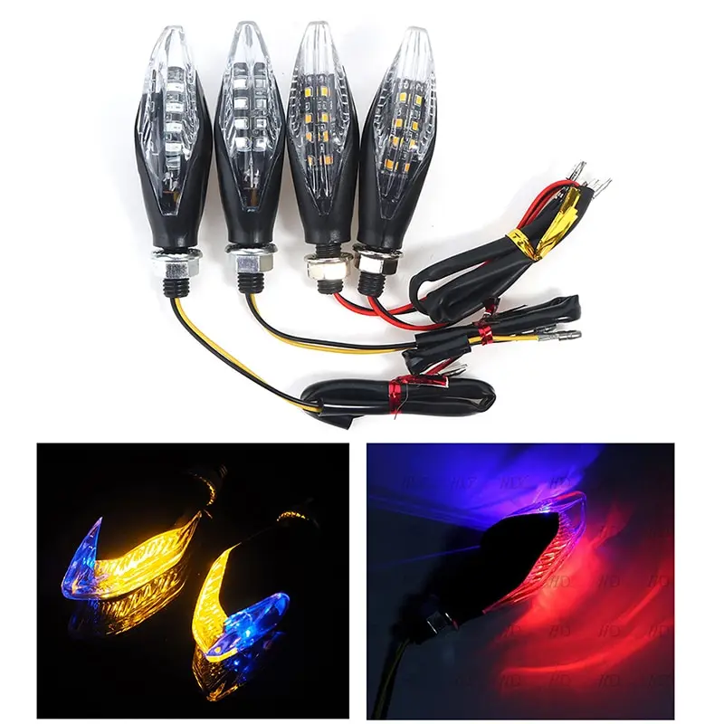 Motorcycle Turn Signal Light Signals Indicator Light White DRL Driving Moto Lamp
Motorcycle Turn Signal Light Signals Indicator Light White DRL Driving Moto Lamp