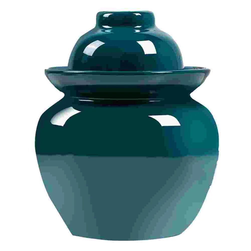 Jar Crock Ceramic Fermentation Kimchi Pickle Pot Storage Sauerkraut Pickles Chinese Fermenting Canistercontainer Sealed
Jar Crock Ceramic Fermentation Kimchi Pickle Pot Storage Sauerkraut Pickles Chinese Fermenting Canistercontainer Sealed