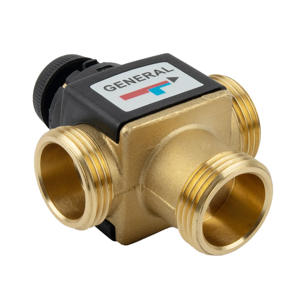3 Way Thermostatic Mixer Valve 1-10 M³/h Male Thread DN20 DN25 Water Mixing Valve Automatic Thermostat For Hot And Cold Water
3 Way Thermostatic Mixer Valve 1-10 M³/h Male Thread DN20 DN25 Water Mixing Valve Automatic Thermostat For Hot And Cold Water