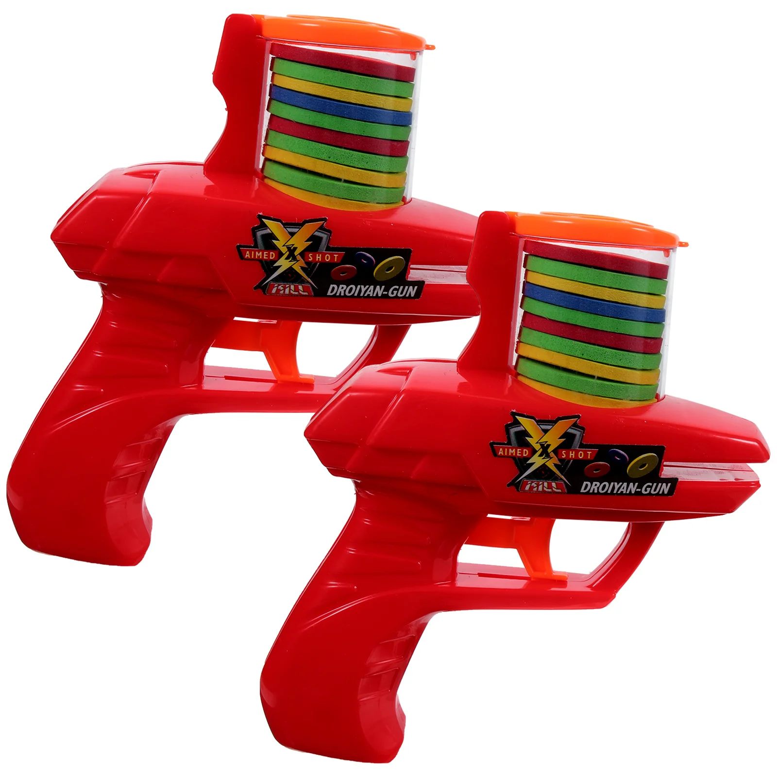 Saucer Disc Launcher Toys Foam Disc Shooter 2Pcs Flying Foam Disc Toys Remote Control Robot Toy Flying Saucer Guns Boys
Saucer Disc Launcher Toys Foam Disc Shooter 2Pcs Flying Foam Disc Toys Remote Control Robot Toy Flying Saucer Guns Boys