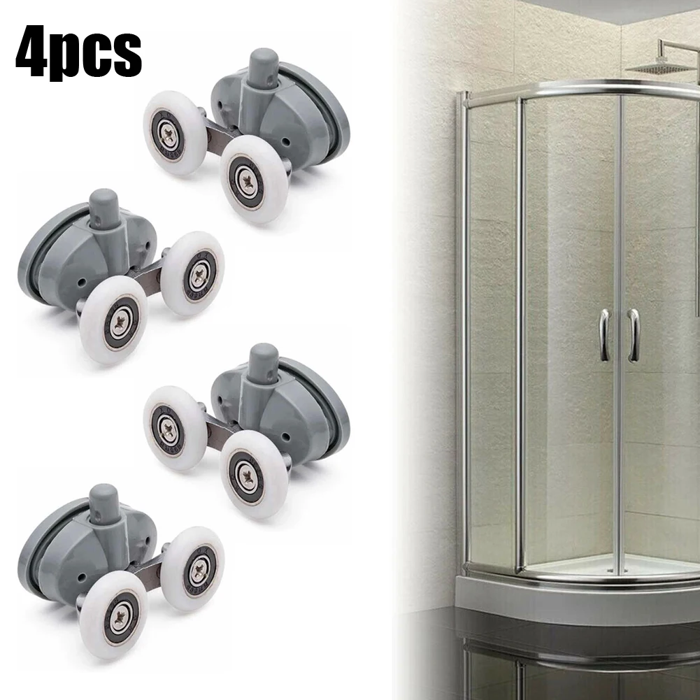 Wheels Top & Bottom Rollers Replace Parts Replacement Runner Shower Door Twin 19/23/25/27mm 4 X 6mm Adjustable
Wheels Top & Bottom Rollers Replace Parts Replacement Runner Shower Door Twin 19/23/25/27mm 4 X 6mm Adjustable