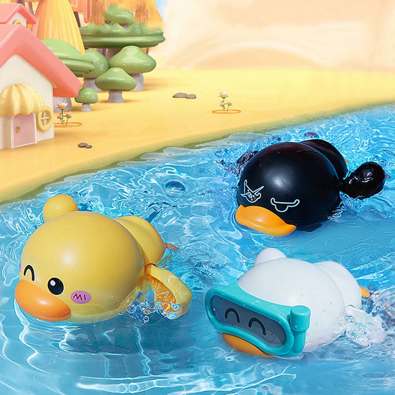 New Child Bath Toy Cute Little Duck Swim Water Toy For Kid Play Water Funny Little Duck Summer Time For Kids Swim Pool Toys Gift
New Child Bath Toy Cute Little Duck Swim Water Toy For Kid Play Water Funny Little Duck Summer Time For Kids Swim Pool Toys Gift
