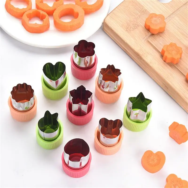 3Pcs Vegetable Fruit Cutter Mold Stainless Steel Flowers Cartoon Shape Cutting Mold&Handle Vegetable Fruit Slicing Stencil
3Pcs Vegetable Fruit Cutter Mold Stainless Steel Flowers Cartoon Shape Cutting Mold&Handle Vegetable Fruit Slicing Stencil