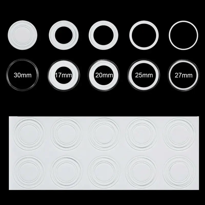 100Pcs 17/20/25/27/30/mm Coin Storage Box Clear Plastic Round Currency Coin Capsule Cases Holder Plastic Round Collection Box
100Pcs 17/20/25/27/30/mm Coin Storage Box Clear Plastic Round Currency Coin Capsule Cases Holder Plastic Round Collection Box