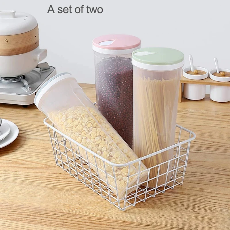 2 Pieces Of Pasta Container Transparent Plastic Pasta Food Storage Box With Lock Lid Bean Straw Grain Storage Container
2 Pieces Of Pasta Container Transparent Plastic Pasta Food Storage Box With Lock Lid Bean Straw Grain Storage Container