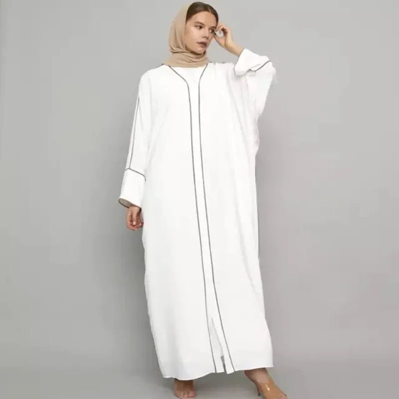 Moroccan Kaftan Open Abaya Dubai Turkey Muslim Prayer Hijab Dress 2022 Eid Mubarak Abayas for Women Loose Indian Islam Clothing
Moroccan Kaftan Open Abaya Dubai Turkey Muslim Prayer Hijab Dress 2022 Eid Mubarak Abayas for Women Loose Indian Islam Clothing