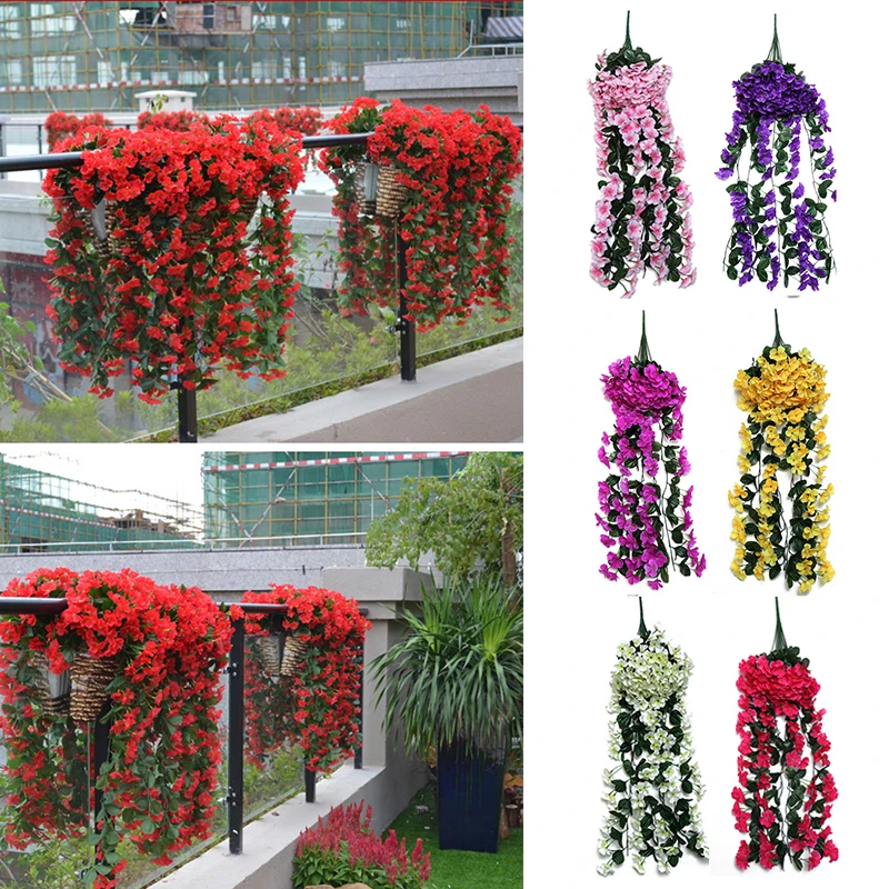 Artificial Flower Rattan Fake Plant Vine Decoration Wall Hanging Roses Home Decor Accessories Wedding Decorative Wreath
Artificial Flower Rattan Fake Plant Vine Decoration Wall Hanging Roses Home Decor Accessories Wedding Decorative Wreath
