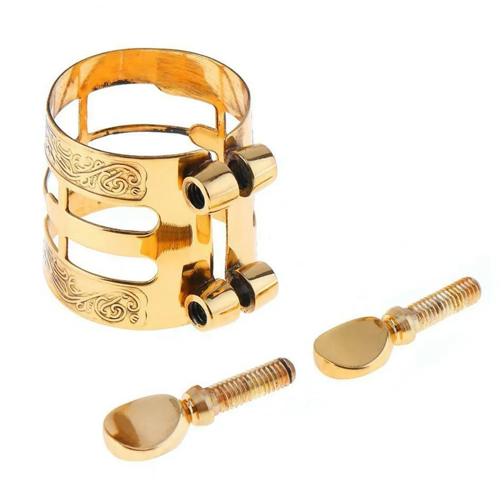 Alto Sax Clip Carved Ligature Saxophone Parts Metal Ligature Practical Replacement Accessory Comfortable Durable
Alto Sax Clip Carved Ligature Saxophone Parts Metal Ligature Practical Replacement Accessory Comfortable Durable