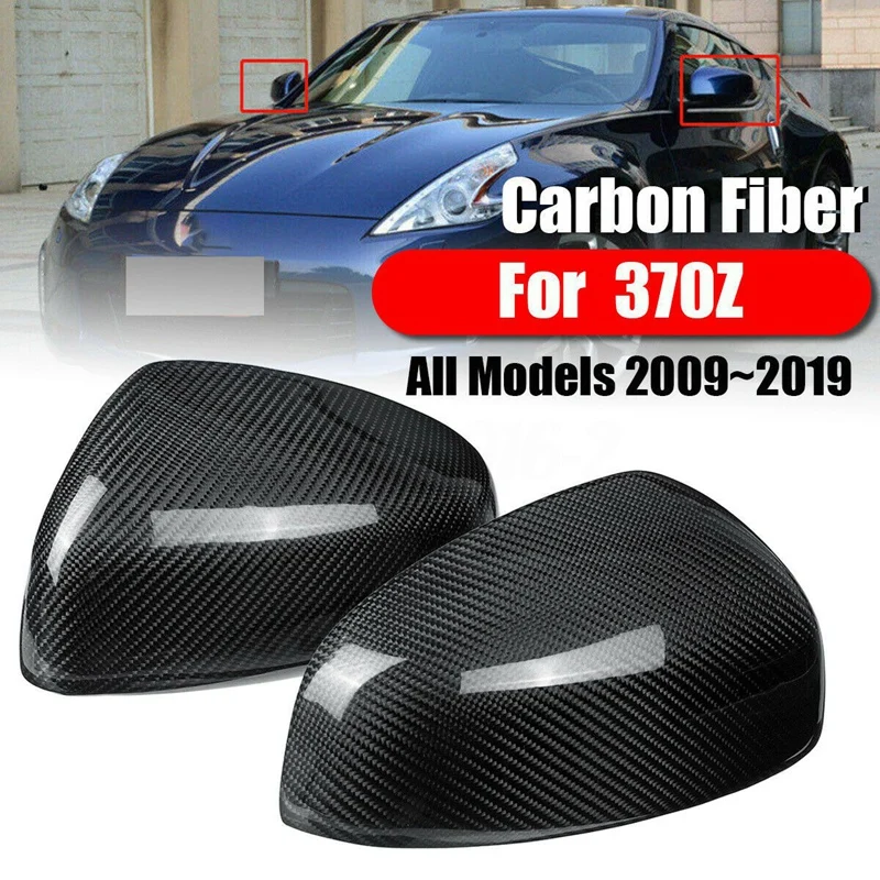 1 Pair Rearview Mirror Cover, Carbon Fiber Side Rear View Mirror Cover Cap for Nissan 370Z Z34 2009-2019
1 Pair Rearview Mirror Cover, Carbon Fiber Side Rear View Mirror Cover Cap for Nissan 370Z Z34 2009-2019