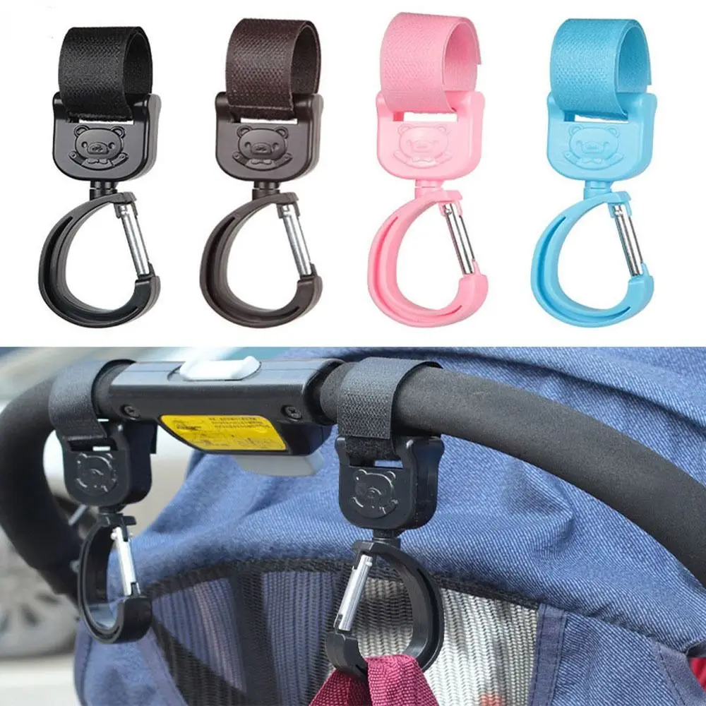 2PCS Bear Pattern Pram Hooks Rotate 360 Degree Stroller Carriage Storage Bag Hooks Universal Hanger Stroller Hook Accessories
2PCS Bear Pattern Pram Hooks Rotate 360 Degree Stroller Carriage Storage Bag Hooks Universal Hanger Stroller Hook Accessories