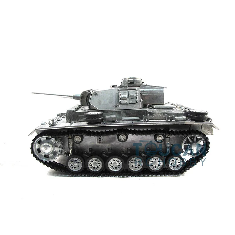 

Mato 100% Metal 1/16 KIT RC Tank Scale German Panzer III Infrared Version 1223 Barrel Recoil RC Model TH00656-SMT8