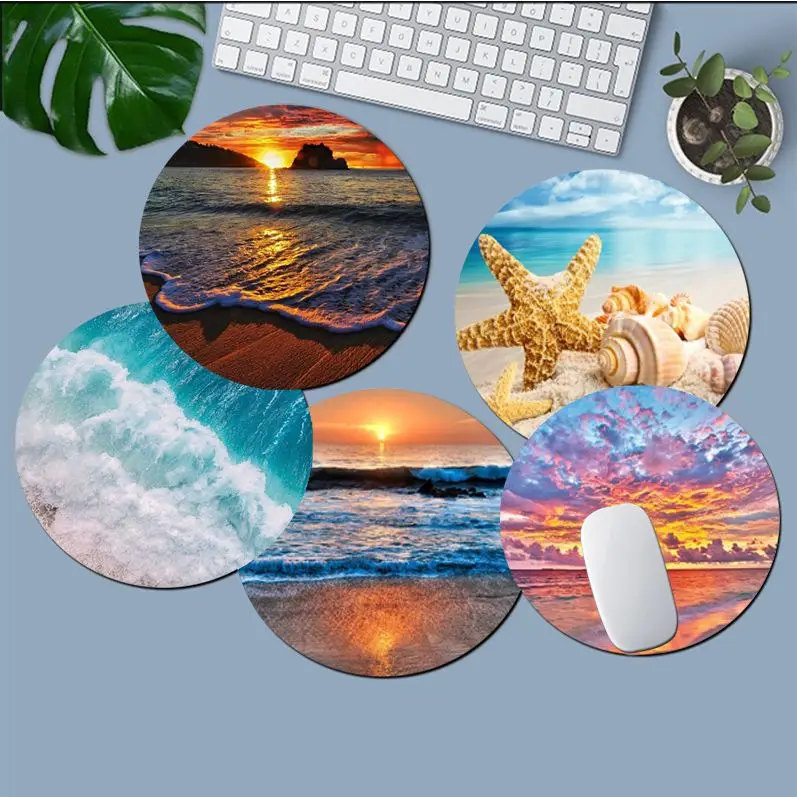 Beach Waves Palm Round Custom Skin Office Computer Desk Mat Table Keyboard Big Mouse Pad Laptop Non-slip Writing Desk Mats
Beach Waves Palm Round Custom Skin Office Computer Desk Mat Table Keyboard Big Mouse Pad Laptop Non-slip Writing Desk Mats