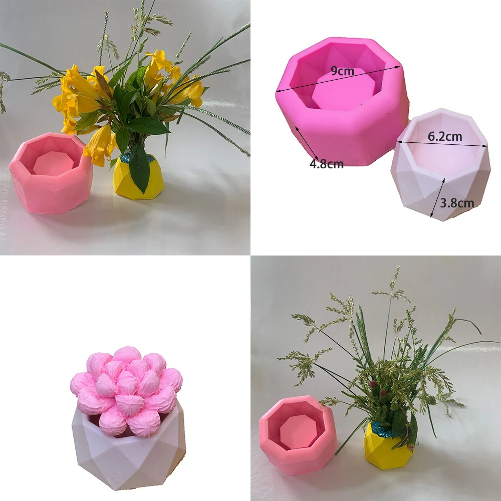 Silicone Molds for Pots, Concrete Cement Craft Mold Succulent Plants Pot Planters Moulds Diy Aromatherapy Plaster Making Tools
Silicone Molds for Pots, Concrete Cement Craft Mold Succulent Plants Pot Planters Moulds Diy Aromatherapy Plaster Making Tools